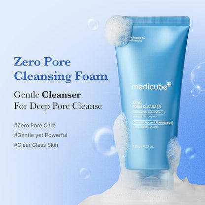 Zero Foam Cleanser for Sensitive Skin - Sebum Control, Moisture Balance, and Pore Minimization | Korean Skincare
